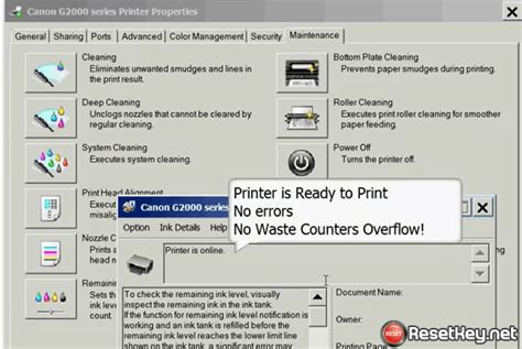 Canon E Resetter Tool