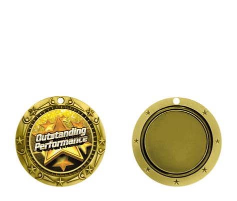 Color Outstanding Performance Award Medals | Large Outstanding Performance Medals | Express Medals