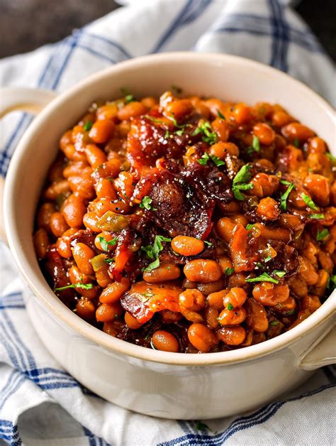 Easy Baked Beans Perfect Potluck Recipe The Chunky Chef