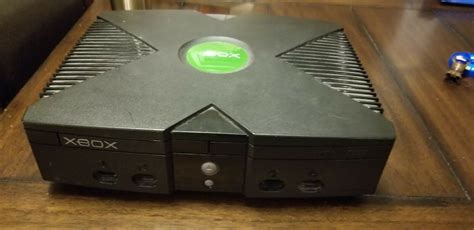 Microsoft Xbox Original Black Console Video Game System