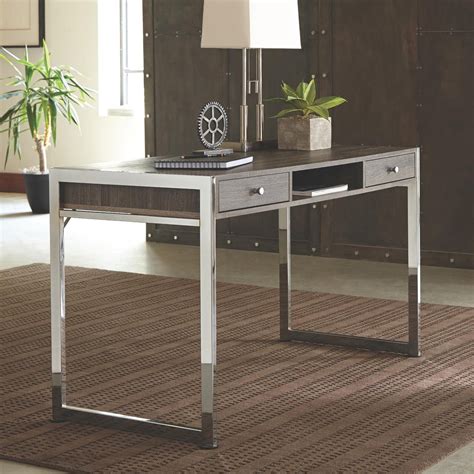 Metal desks & computer tables : Grey Metal Desk - Steal-A-Sofa Furniture Outlet Los Angeles CA