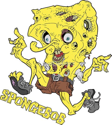 Spongebob Zombie Drawing Cartoon