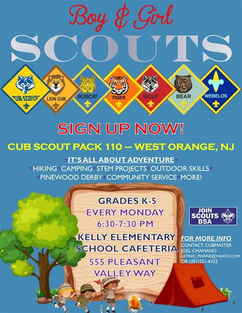 Cub Scout Pack 110 West Orange Nj Patch