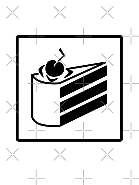 Portal Cake Icon Drawstring Bag For Sale By Spyrosmonster Redbubble