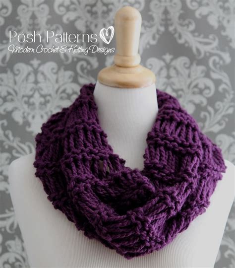 Many beginners start their first project with scarf because it's not too this scarf pattern is perfect for spring and fall project. Knitting Pattern Easy Drop Stitch Infinity Scarf