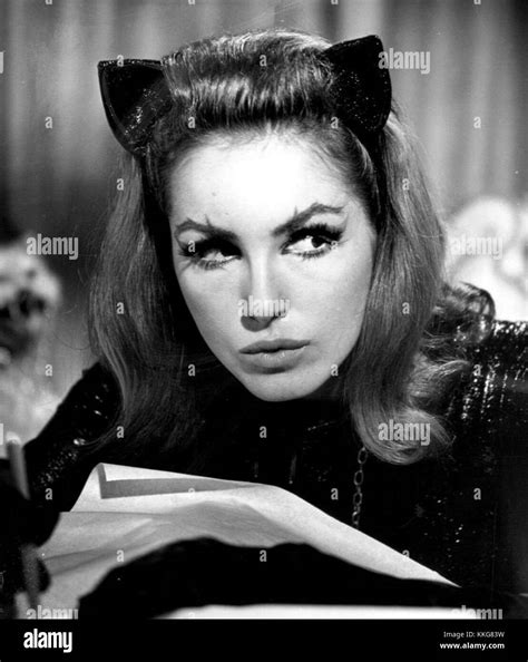 Julie Newmar As Catwoman Black And White Stock Photos And Images Alamy