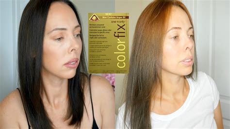 One N Only Colorfix Hair Color Remover How To Remove Black Hair Dye