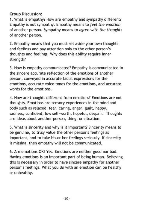 Can Empathy Be Learned