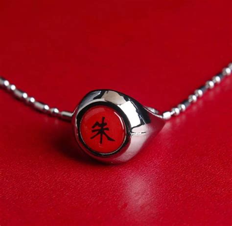 Pcs Set Naruto Akatsuki Rings Jewelry Cosplay Rings For Etsy
