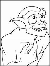 Gargoyles Coloring Pages Drawing sketch template