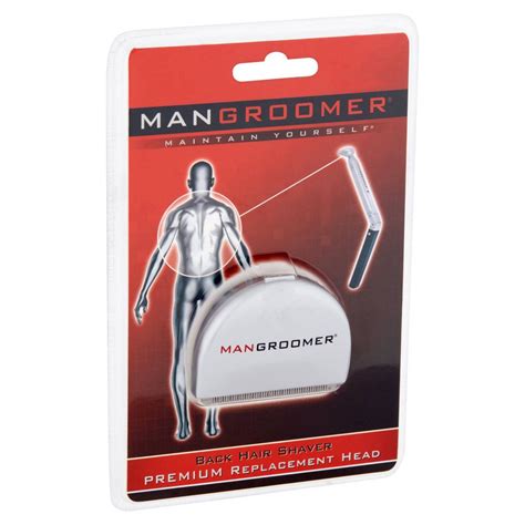 Mangrooomer Maintain Yourself Back Hair Shaver Premium Replacement Head