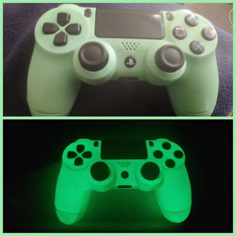 Made A Glow In The Dark Ps4 Controller Gaming