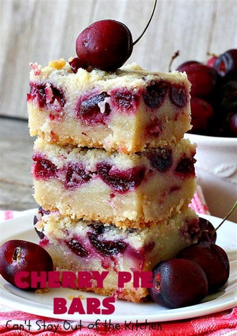 Cherry Pie Bars Recipe Desserts Cherry Desserts Cherry Pie Bars
