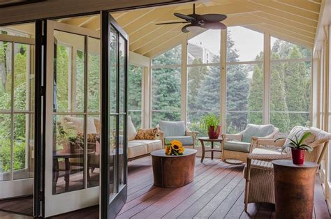 21 Dreamy Back Porch Ideas For Relaxing And Entertaining Sunroom