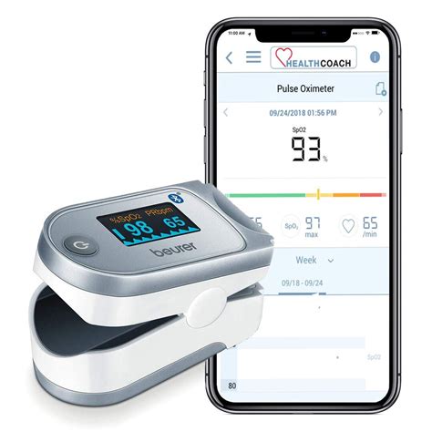 It is particularly well suited for people with heart failure, chronic obstructive pulmonary diseases, bronchial asthma and sleep. Buy Beurer Po 60 Bluetooth Pulse Oximeter online Worldwide ...
