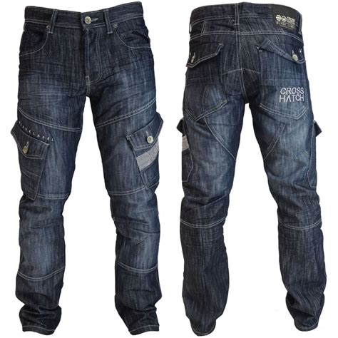 Crosshatch Black Label Jeans Crosshatch Straight Darkwash Bnwt Hosen Kampf Etikett Robust Oplev 20