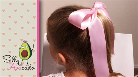 How To Tie A Bow With Ribbon For Hair