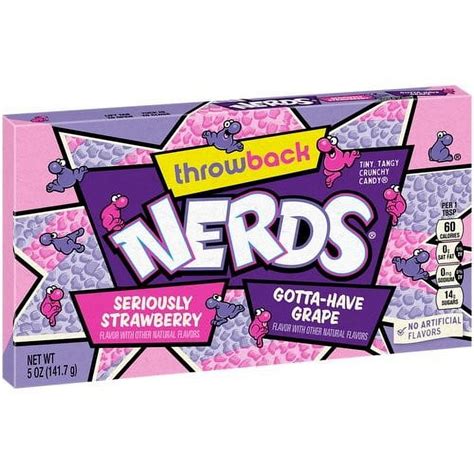 Nerds Gotta Have Grape And Seriously Strawberry 5 Oz
