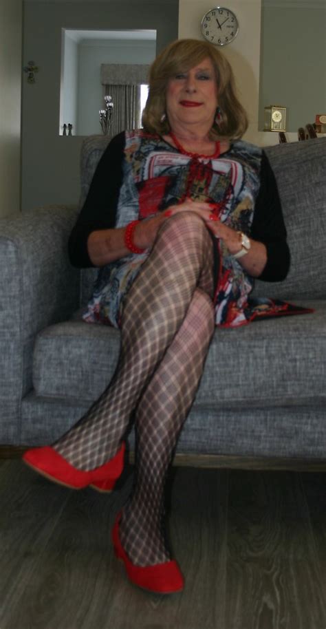 Fancy Pantyhose And Red Heels Geraldine Renee Flickr