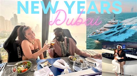 New Years In Dubai 250 Ft Yacht Dine In The Sky Youtube