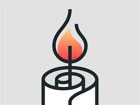 Paper Candle By Nour Oumousse On Dribbble
