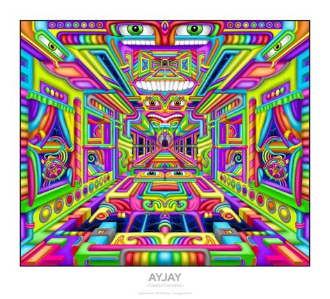 Dmt Inspired Artwork By Ayjay