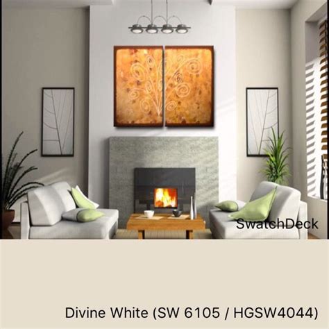 Nw 17 divine white sw6105. Divine White SW 6105 HGSW4044 Sherwin-Williams | SwatchDeck | DIY Decorating | Pinterest | Wall ...