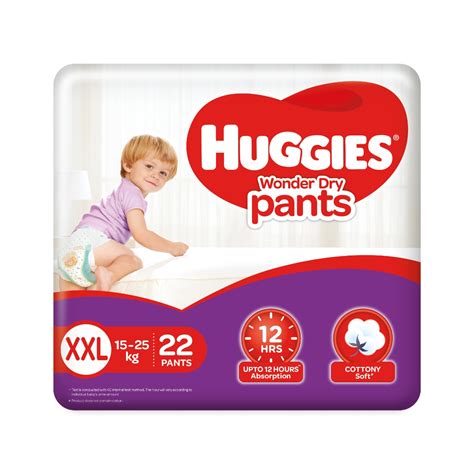 Huggies Wonder Dry Baby Diaper Pants Xxl 22 Count Price Uses Side
