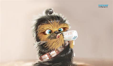 Baby Chewbacca Wallpaper Star Wars Humor Star Wars Fan