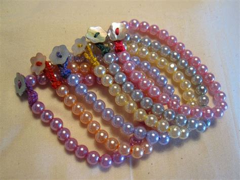 A Color Wheel Of Dyed Bead Bracelets · How To Make A Beaded Bracelet