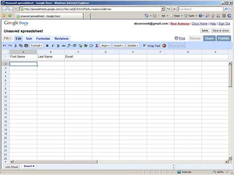 Create A Google Spreadsheet Form Db Excel Com