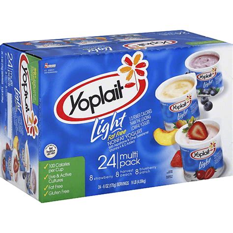 Yoplait Light Yogurt Nonfat 24 Multi Pack Dairy Priceless Foods