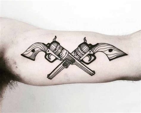 Click share button below please like to download first and download button will be display. 25 of the Best Gun Tattoos - Tattoo Insider