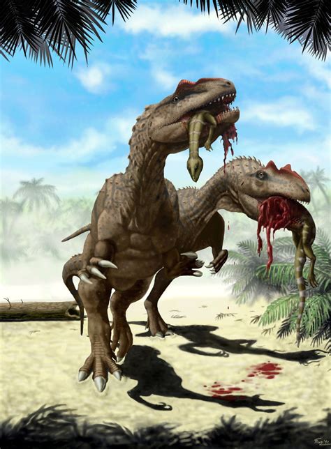 Imagen Allosaurus Europaeus And Hypsilophodon Foxii By Plioart