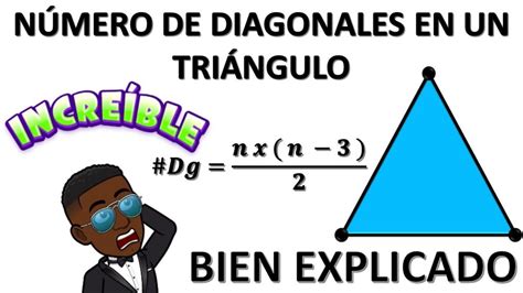 Numero De Diagonales De Un Triangulo Matemáticas Aprender Nunca