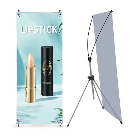 Retractable X Frame Banner Advertising Portable X Stand Adjustable
