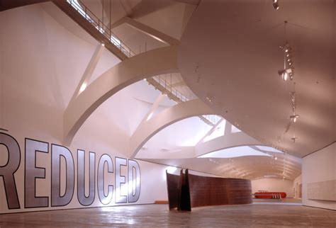Guggenheim Museum Bilbao The Arcelor Gallery Exhibiting Richard Serra