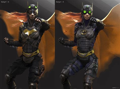 Artstation Batgirl Costume Design