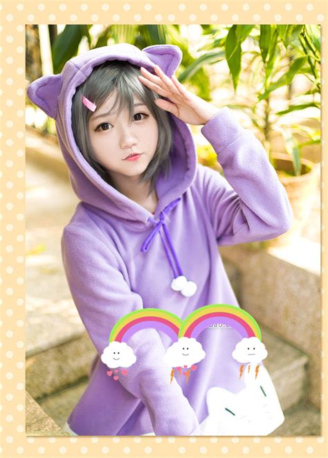 Kawaii Cute Cat Ears Hoodie · Harajuku Fashion · Online
