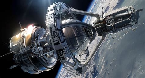 Space Station Movie Ender S Game HD Wallpaper Peakpx