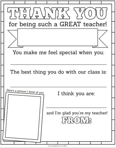 Teacher Appreciation Student Note Letter To Teacher Letter To Teacher