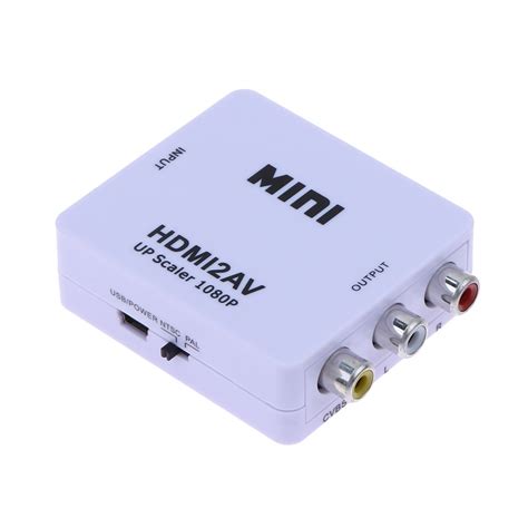 Buy Microware Hdmi To Rca Av Adapter Converter Compatible With Android