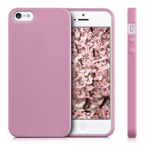 Kwmobile Tpu Silicone Cover Mat For Apple Iphone Se 5 5s Soft Case