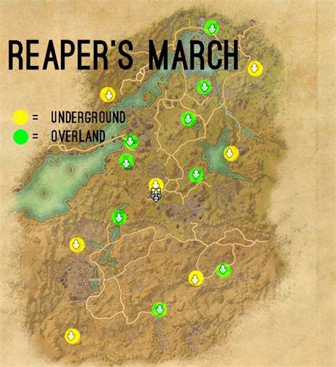 Eso Reapers March Map