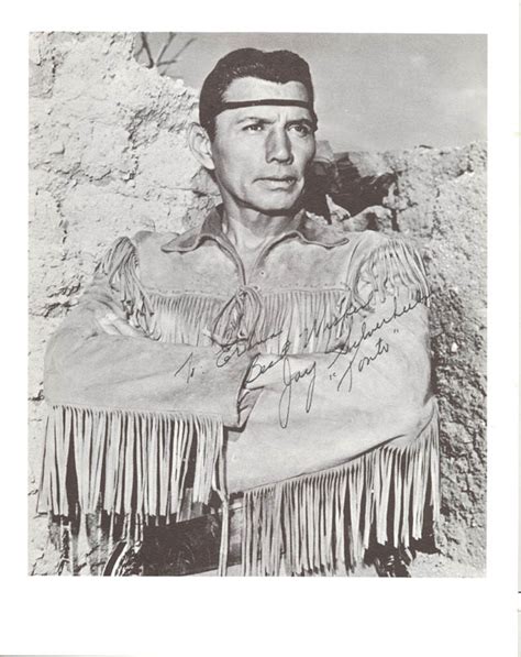 Jay Tonto Silverheels Autographed Inscribed Photograph