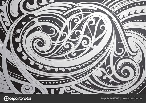 Maori Style Ornament Stock Vector By ©akvlv 141955890