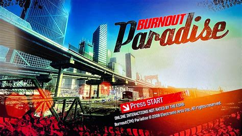 Original Burnout Paradise On 360 With No Update Patch Is The Best