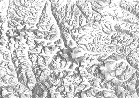 Gis Plotting Elevation Maps And Shaded Relief Images