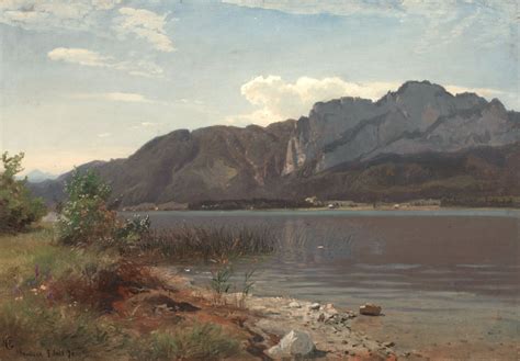 Hans Gude Landschaftsbau Landschaftsmalerei Landschaft