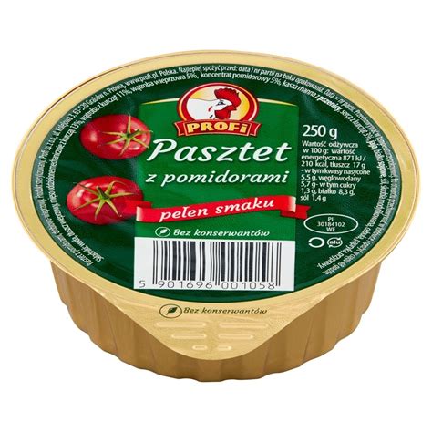 Profi Pasztet Z Pomidorami G Zakupy Online Z Dostaw Do Domu Carrefour Pl